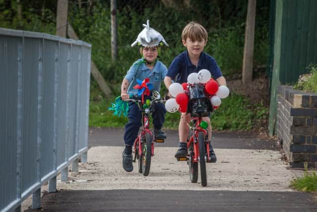 Bridgewater Primary School Bike Week credit Elizabeth Dalziel