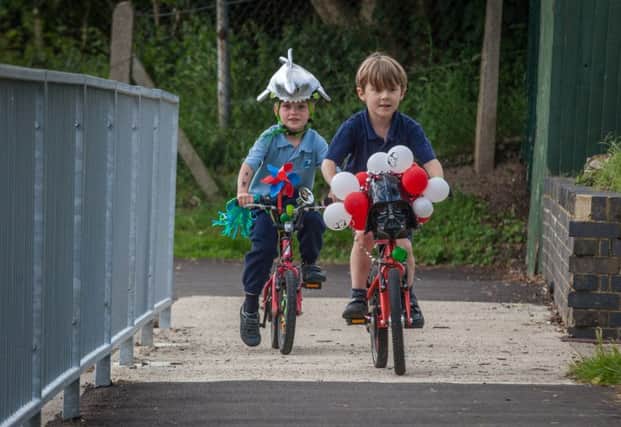 Bridgewater Primary School Bike Week credit Elizabeth Dalziel
