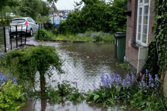 Flooding in London Road