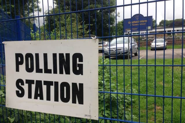 Referendum polling station Tring