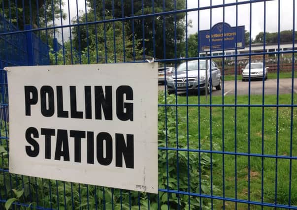 Referendum polling station Tring
