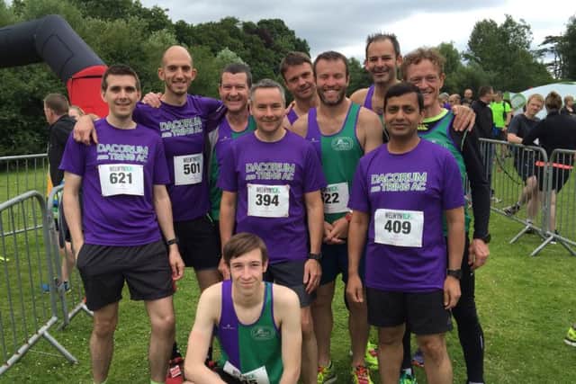 D&T team at Welwyn 10k.