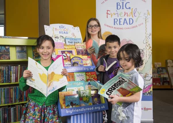 children are invited to join in the Big Friendly Read