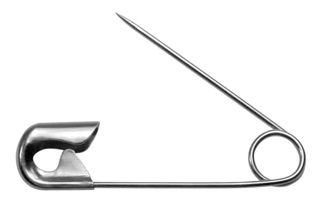 Safety pin to show solidarity towards racists