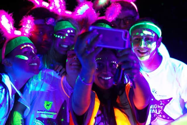 Hospice of St Francis Midnight Walk 2016. Photo: Rebecca Fennell and Chris Hughes