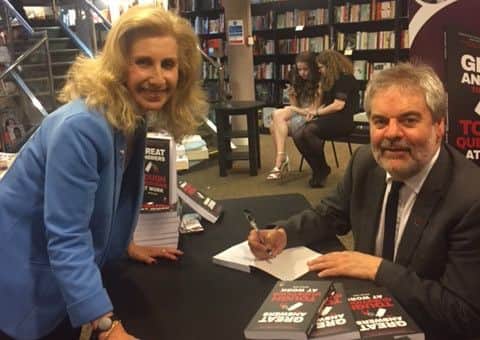 Michael Dodd at the launch of his new book