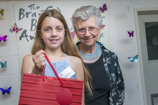 Elsie Leiper, aged 12, from Hemel Hempstead. Winner of the Henrietta Branford Writing Competition for young writers, 2016, a parallel competition with the Branford Boase Award. With celebrated children's author Beverley Naidoo.??Prize presenteation and party at Walker Books in London, 07-07-2016.??www.branfordboaseaward.org.uk
More information from press contact Andrea Reece andrea.reece@zen.co.uk
