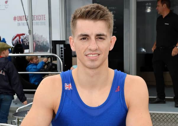 Olympic gymnast Max Whitlock.
