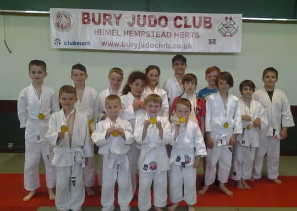 Bury Judo Club.