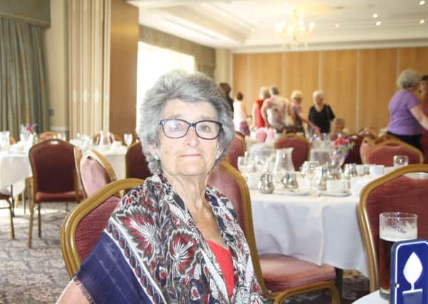 Peggy Bainbridge at the Shenish Manor event