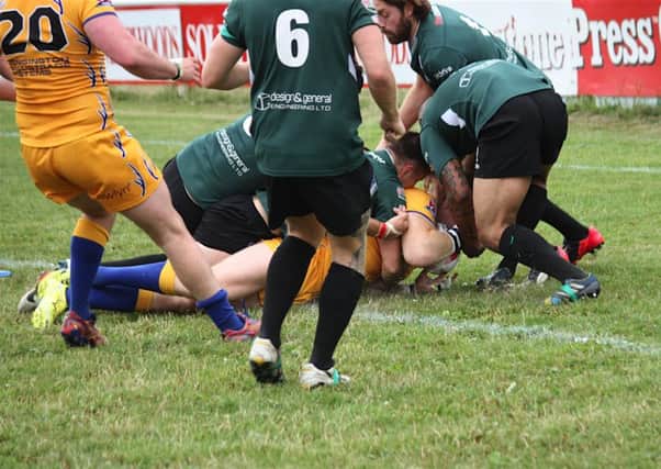 Hemel Stags v Crusaders. Picture: Kevin Read.