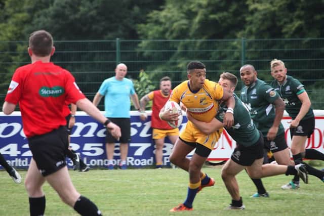 Hemel Stags in action. Picture: Kevin Read.