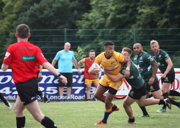 Hemel Stags in action. Picture: Kevin Read.