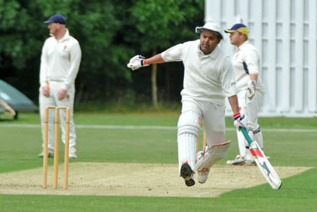 Hemel in action on Saturday.