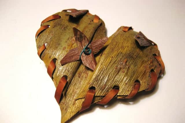 Contemporary willow weaving by Hazel Godfrey exhibiting near Hitchin