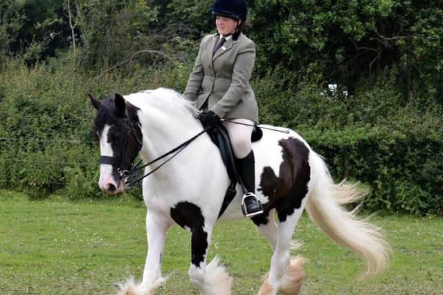 Hope Gimson with Dolly