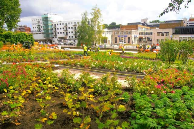 Jellicoe Water Gardens new bridges scene setter