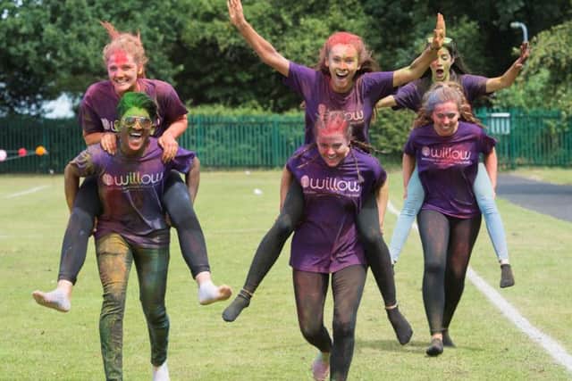The colour run