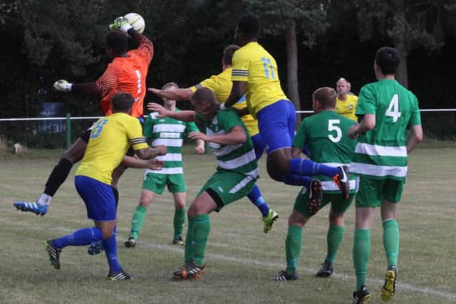 Holmer Green v Berkhamsted. Picture: Ray Canham