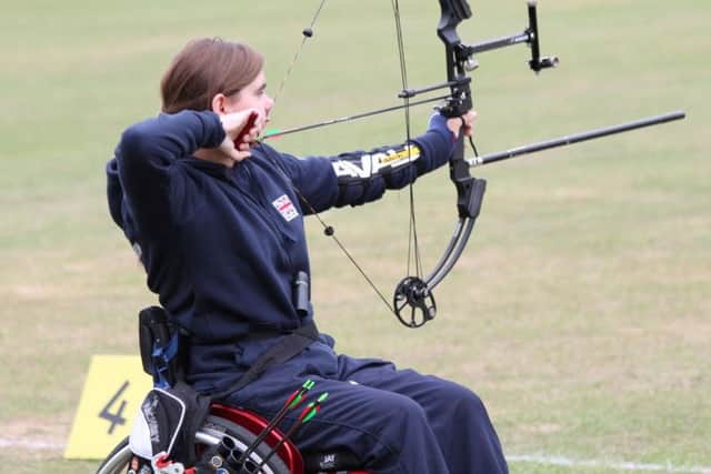 Jessica Stretton, who will represent Great Britain in the Paralympic archery team next month