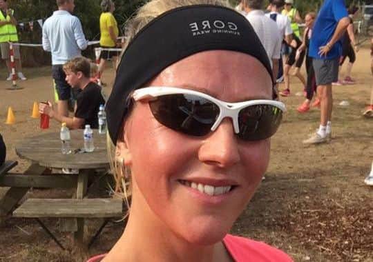Angeline Cottrill at Bedfont Lakes.