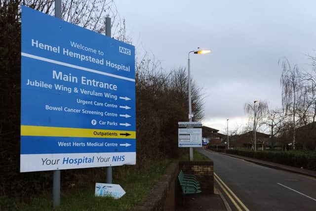 GPs across the county have been told not to refer patients to the West Herts Hospital Trust for the next three months