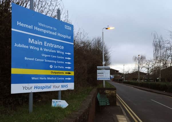 GPs across the county have been told not to refer patients to the West Herts Hospital Trust for the next three months
