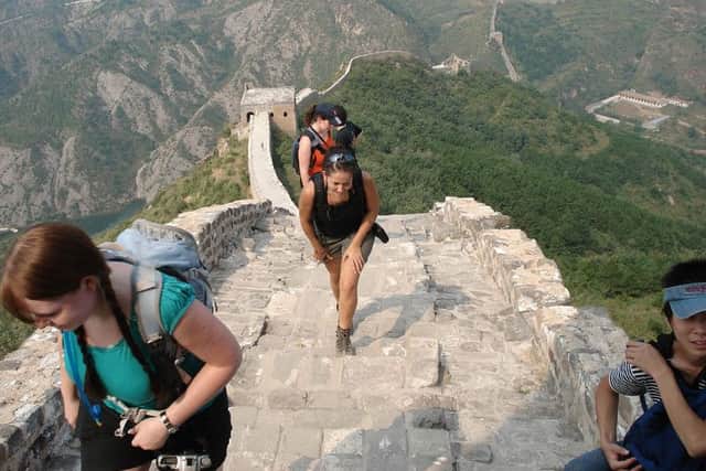 Next autumn's fundraising adventure will take in the Great Wall of China