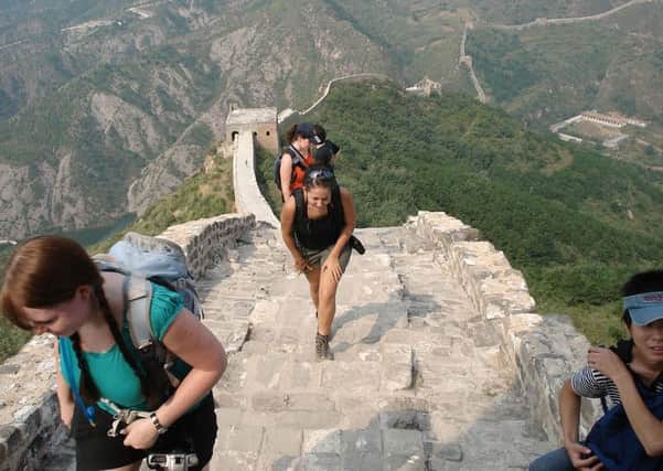 Next autumn's fundraising adventure will take in the Great Wall of China