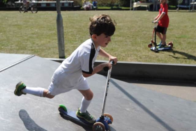 Dacorum Borough Council have re-launched the skate park in Canal Fields