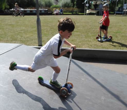 Dacorum Borough Council have re-launched the skate park in Canal Fields