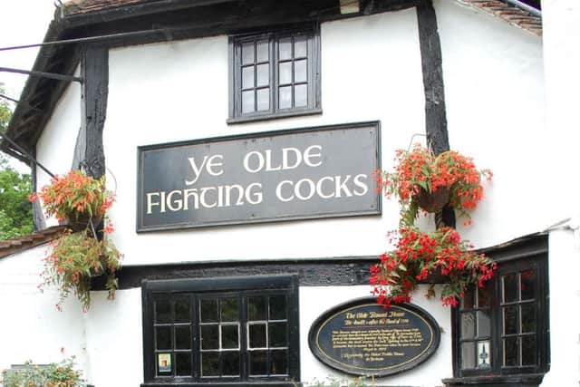 Ye Olde Fighting Cocks in St Albans