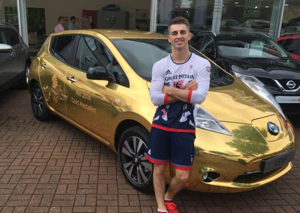 Max Whitlock in Aylesbury for Nissan