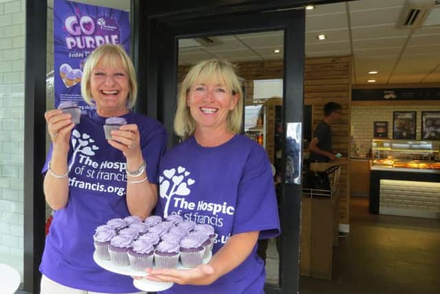 Get your purple cupcakes in October