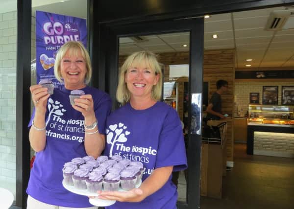 Get your purple cupcakes in October