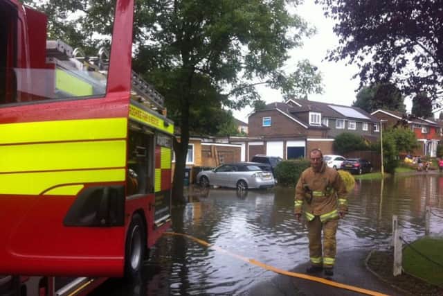 Readers pic flooding Lynne Delph