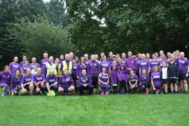 D&T runners at Gadebridge parkrun