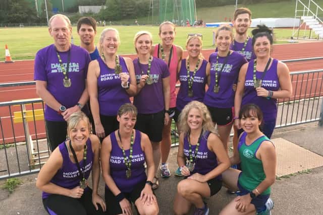 D&T Awesome August 100m Challenge medallists