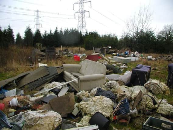 Fly-tipping in Dacorum
