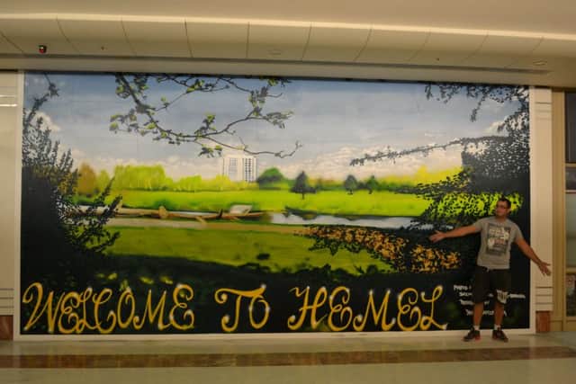 Marlowes Graffiti Mural