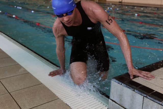 Tom Winter of Tring at this year's Berkhamsted Triathlon