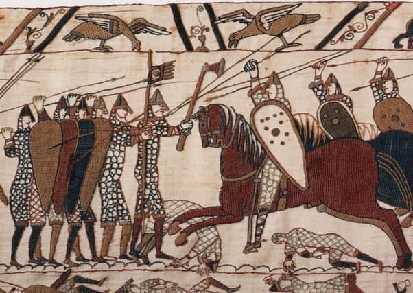 Bayeux tapestry scene
