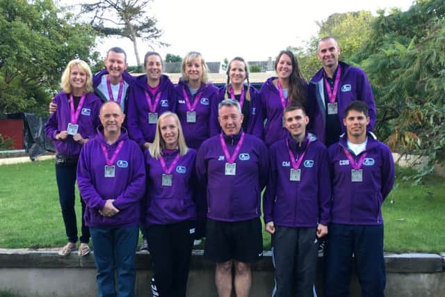 D&T Bournemouth half marathoners.