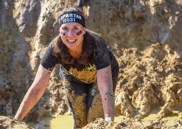 Serena Harrap at Spartan Run.