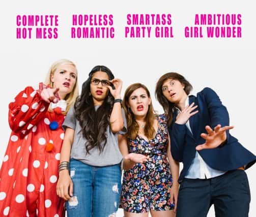 Polly Taylor, second from right, and the cast of Unplanned Parenthood The Movie