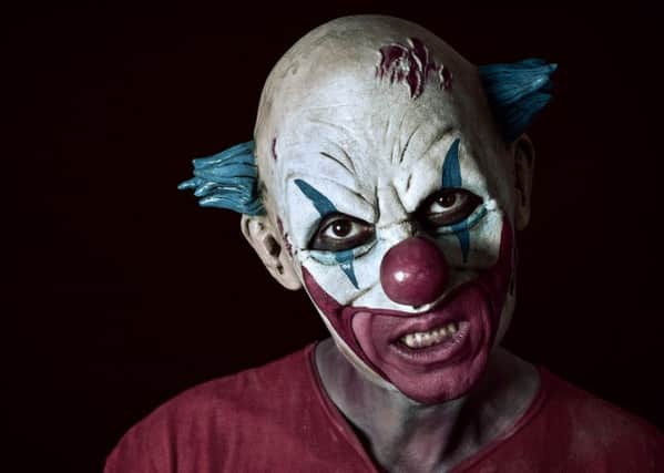 Police warning as ‘killer clown’ craze hits UK. Photo: Shutterstock.