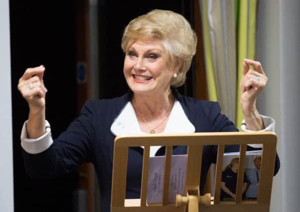 Angela Rippon at the AGM