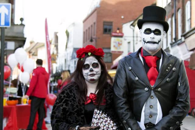 Halloween fun in Hemel Hempstead's old town area