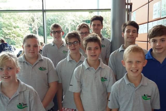 Berkhamsted swimmers. PNL-161210-160653002