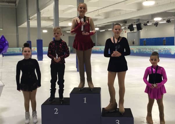 The Skating Stars winners in the children's category